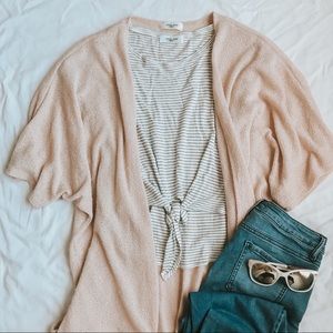 Carly Jean Los Angeles dusty pink “Willa” kimono